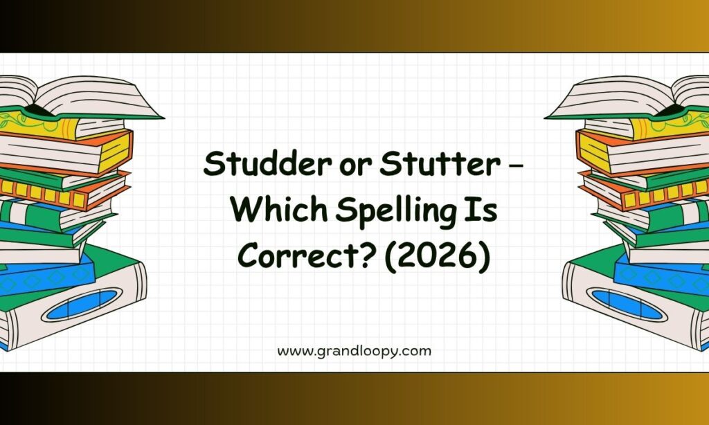 Studder or Stutter