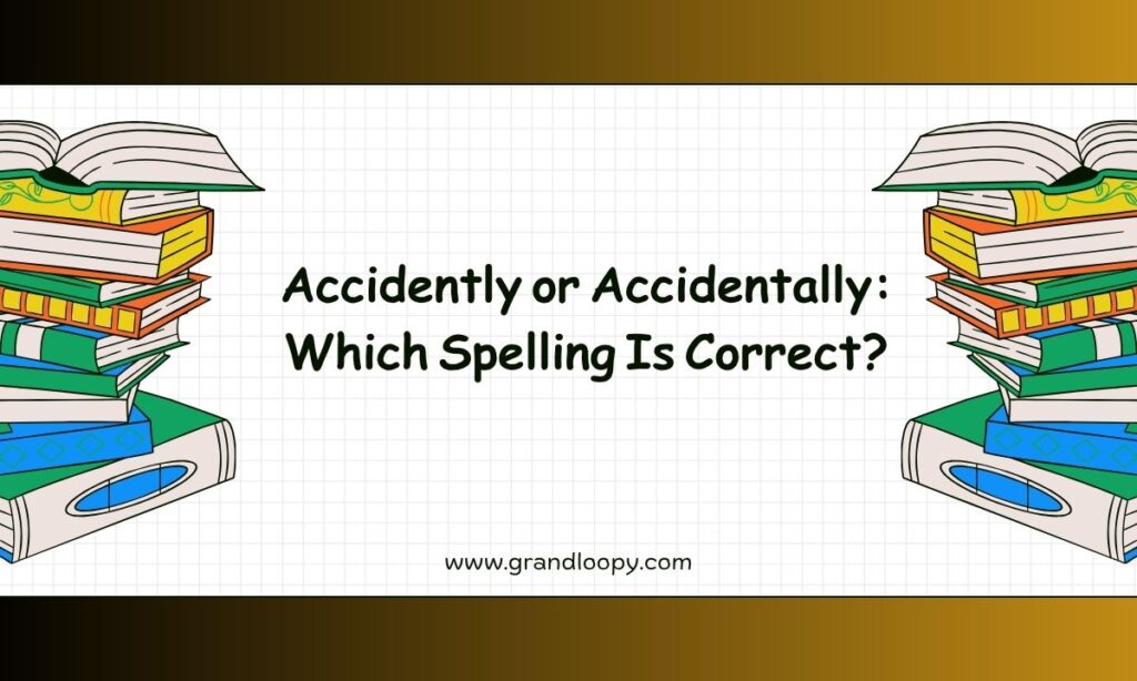 Accidently or Accidentally Which Spelling Is Correct