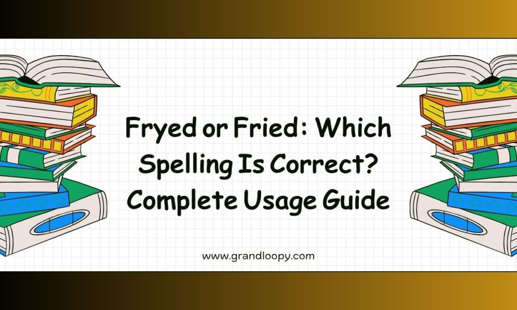 Fryed or Fried