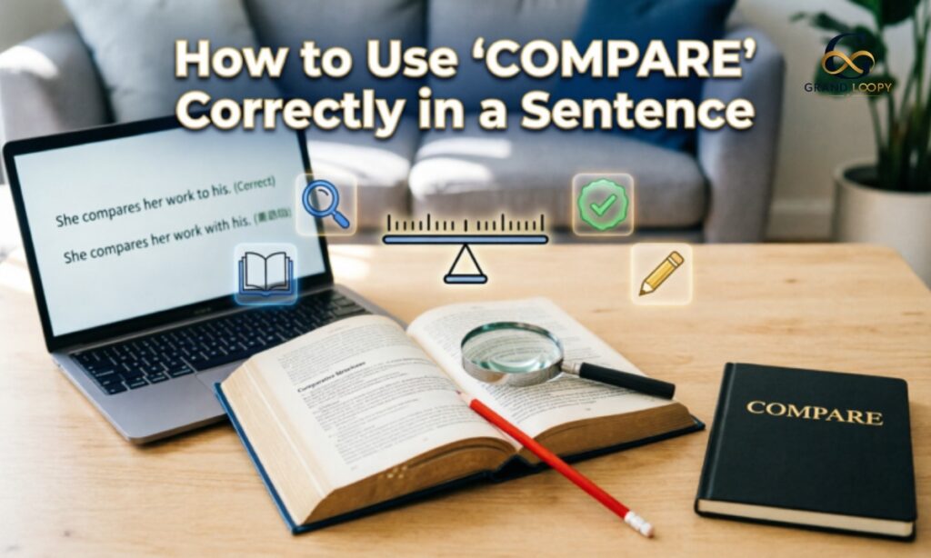 How to Use Compare Correctly in a Sentence