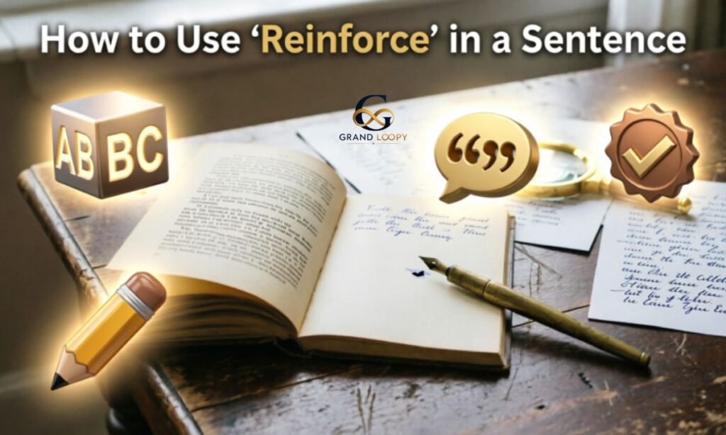 How to Use Reinforce in a Sentence