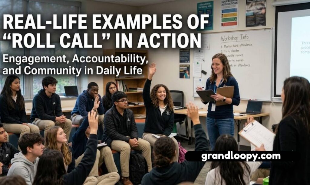 Real-Life Examples of Roll Call in Action