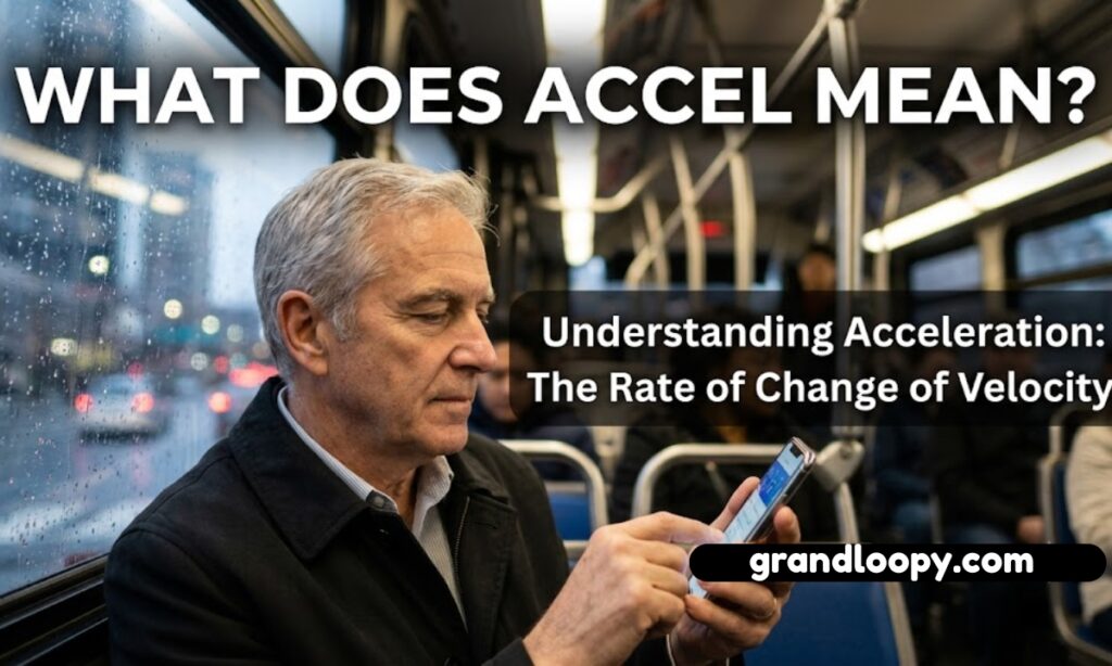 What Does Accel Mean