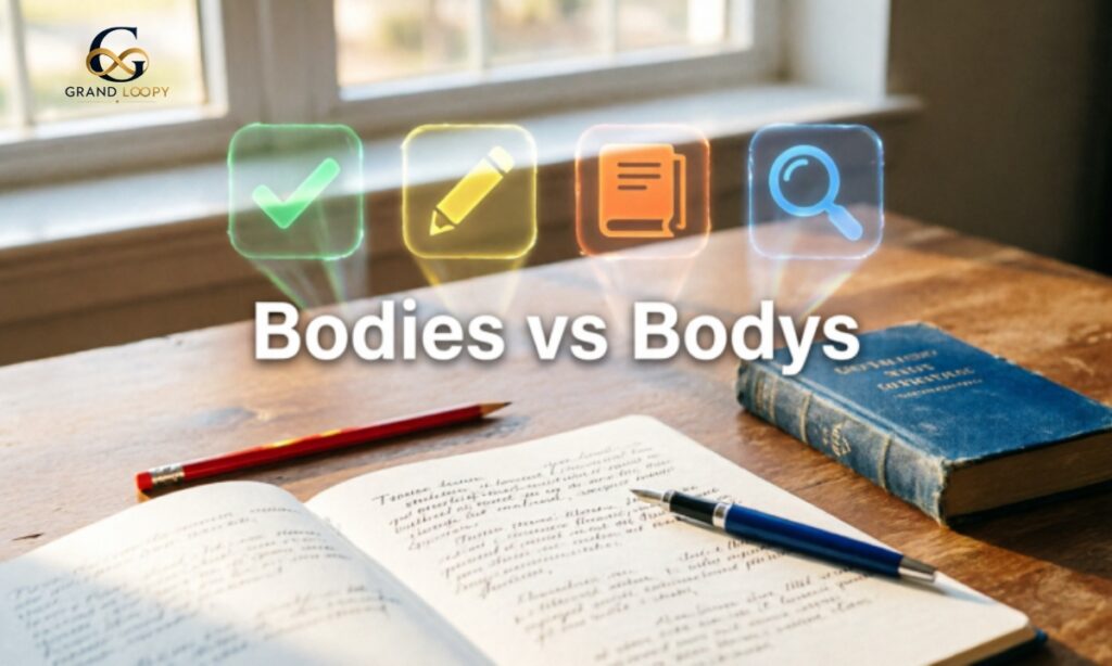Which One Should You Use Bodies Or Bodys