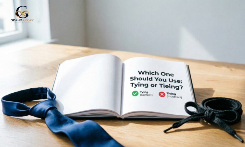Which One Should You Use Tying or Tieing
