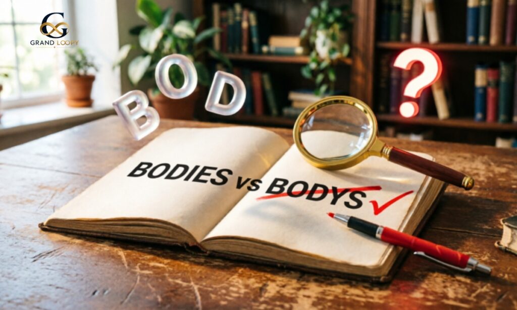Why Do People Get Confused Between Bodies And Bodys