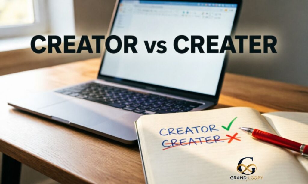 Why Do People Misspell Creator as Creater