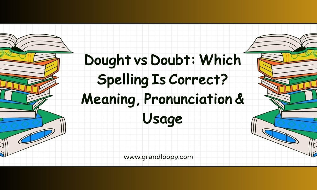 Dought vs Doubt_ Which Spelling Is Correct_ Meaning, Pronunciation & Usage