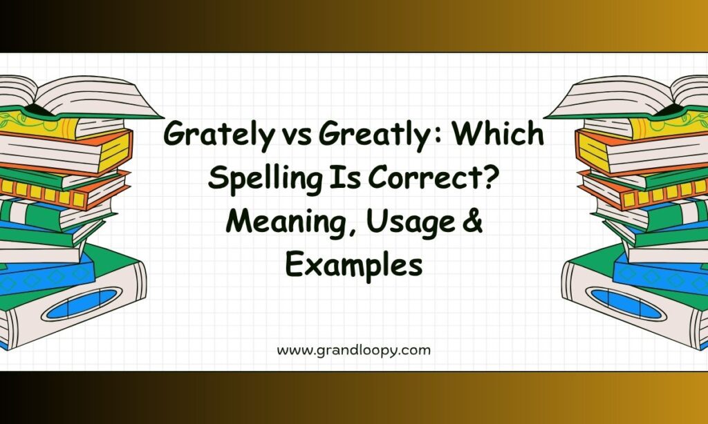 Grately vs Greatly_ Which Spelling Is Correct_ Meaning, Usage & Examples