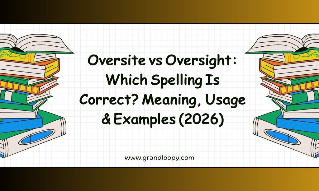 Oversite vs Oversight_ Which Spelling Is Correct_ Meaning, Usage & Examples (2026)