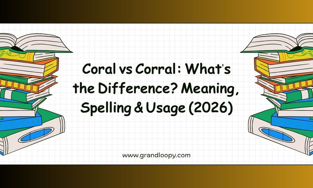 Coral vs Corral_ Whats the Difference_ Meaning, Spelling & Usage (2026)